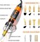 Wood Burning kit, Professional WoodBurning Pen Tool, DIY Creative Tools,Wood Burner for Embossing/Carving/Pyrography,Suitable for Beginners,Adults (orange)